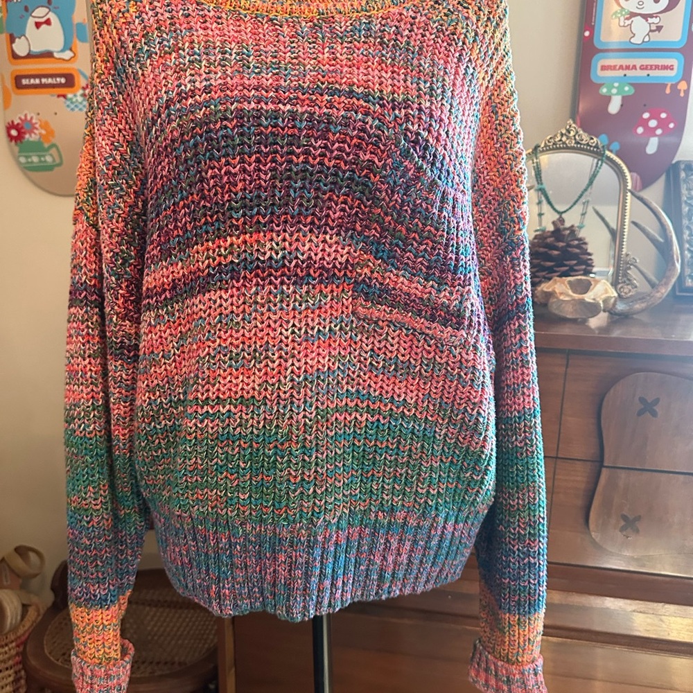GAP Colorful Knit Women's Sweater